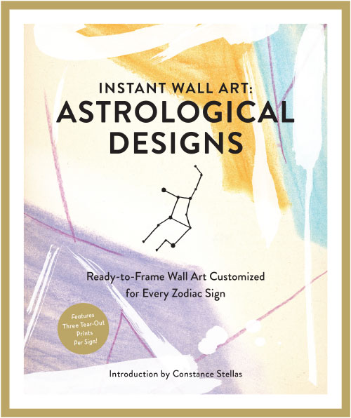 Instant Wall Art: Astrology Designs Book